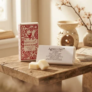 Agnes + Cat Box of 8 Wax Melts - Japanese Bloom