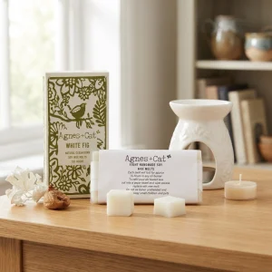 Agnes + Cat Box of 8 Wax Melts - White Fig
