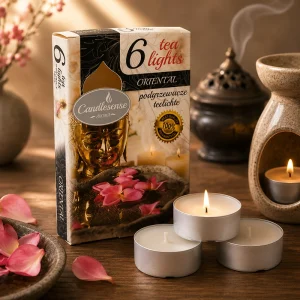 Set of 6 Scented Tealights – Oriental