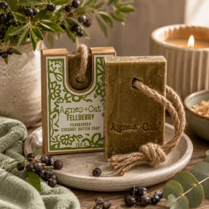 Name Agnes + Cat Soap On A Rope – Fellberry