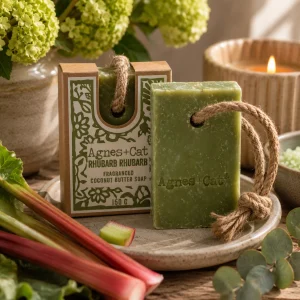 Soap On A Rope – Rhubarb Rhubarb | Agnes + Cat