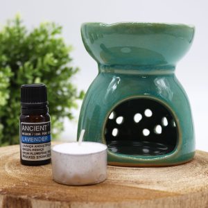 Tree of Life Oil Burner - Blue