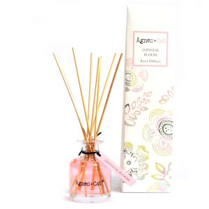 Agnes + Cat Japanese Bloom Reed Diffuser – Natural Home Fragrance 140ml