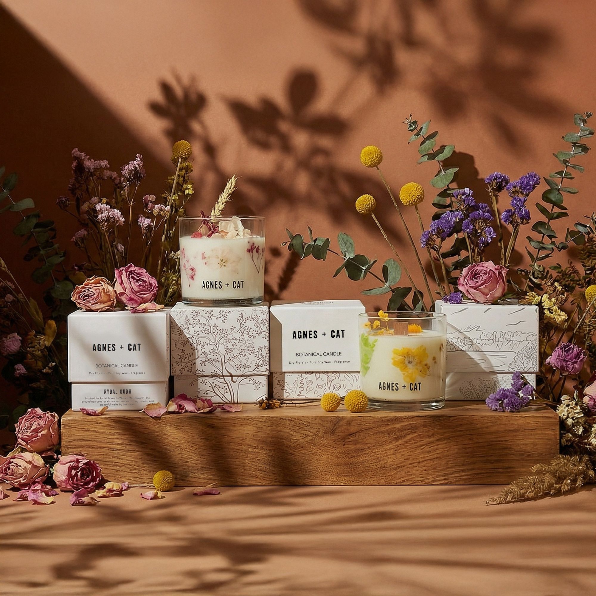 Agnes + Cat Botanical Soy Wax Candle - Roses of Sawrey - Image 10