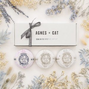 Agnes + Cat Signature Fragrance Bath Fizzer Gift Set | Luxury Bath Bomb Gift Set