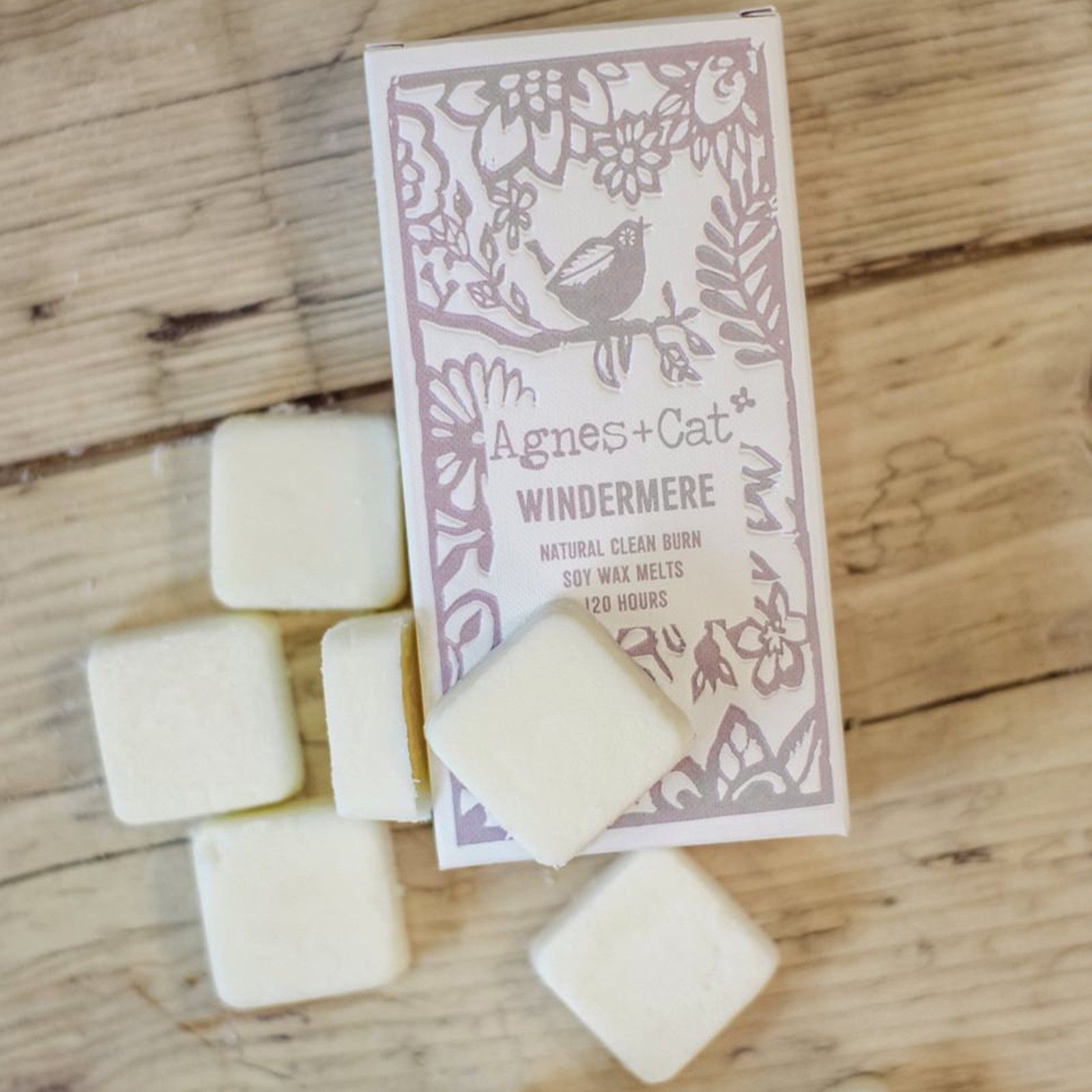 Agnes + Cat Box of 8 Wax Melts - Windemere - Image 3