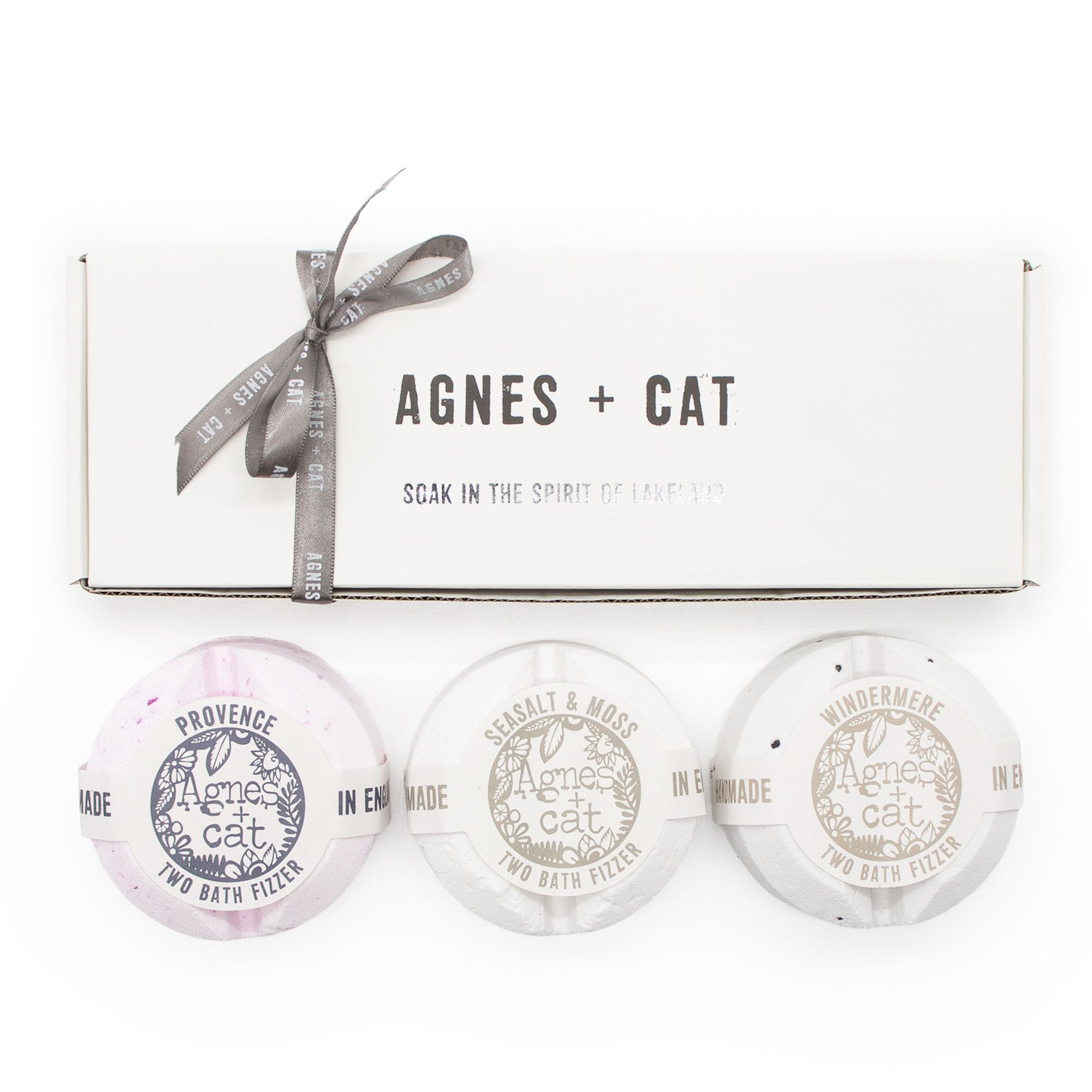 Agnes + Cat Signature Fragrance Bath Fizzer Gift Set | Luxury Bath Bomb Gift Set - Image 3