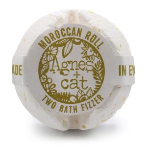 Agnes + Cat Bath Fizzer - Moroccan Roll | Luxury Bath Bomb