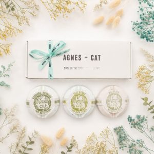 Agnes + Cat Berry & Fig Bath Fizzer Gift Set | Luxury Bath Bomb Gift Set