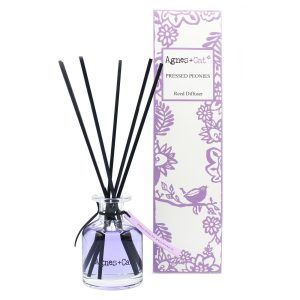 Agnes + Cat Pressed Peonie Reed Diffuser – Natural Home Fragrance 140ml