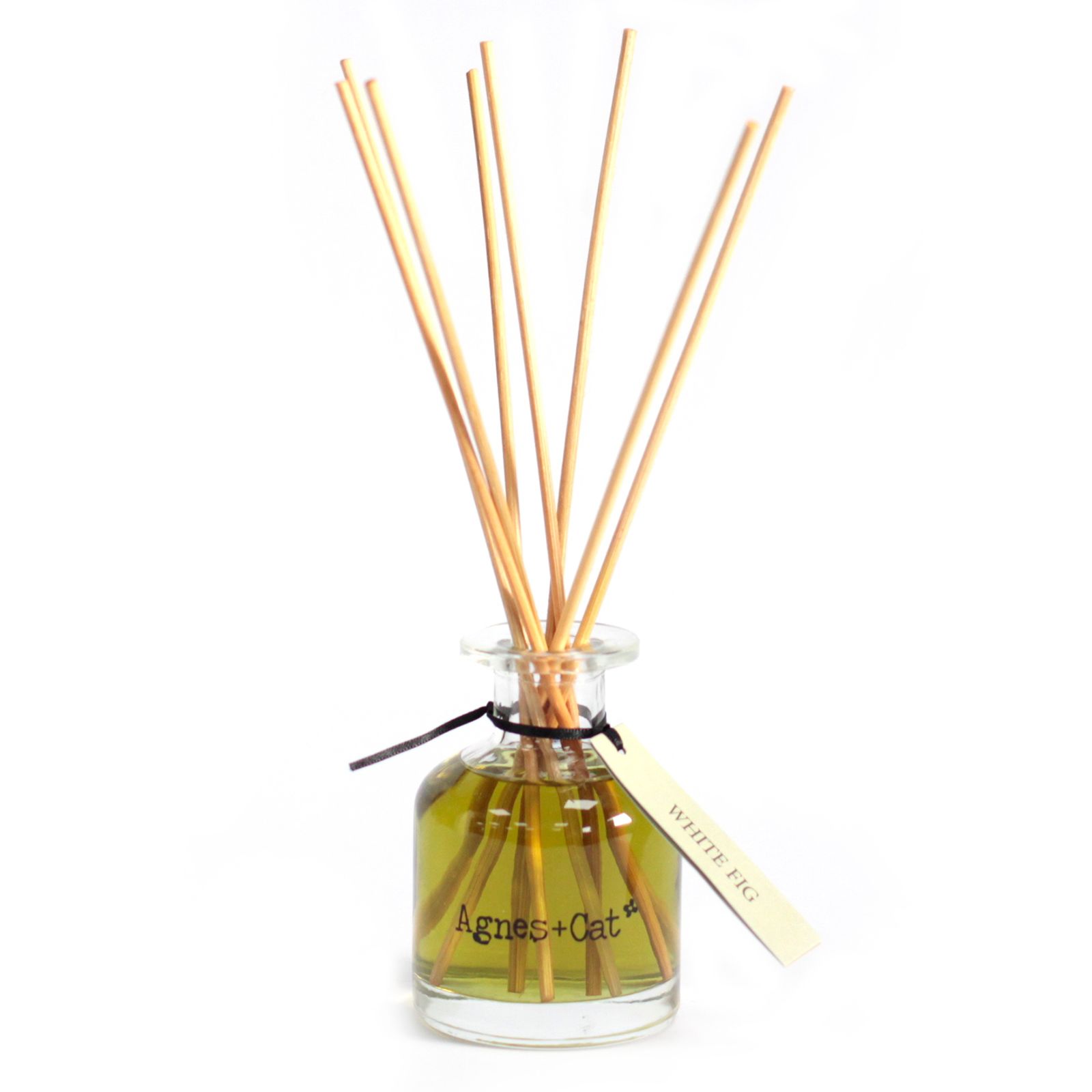 Agnes + Cat White Fig Reed Diffuser – Natural Home Fragrance 140ml - Image 3