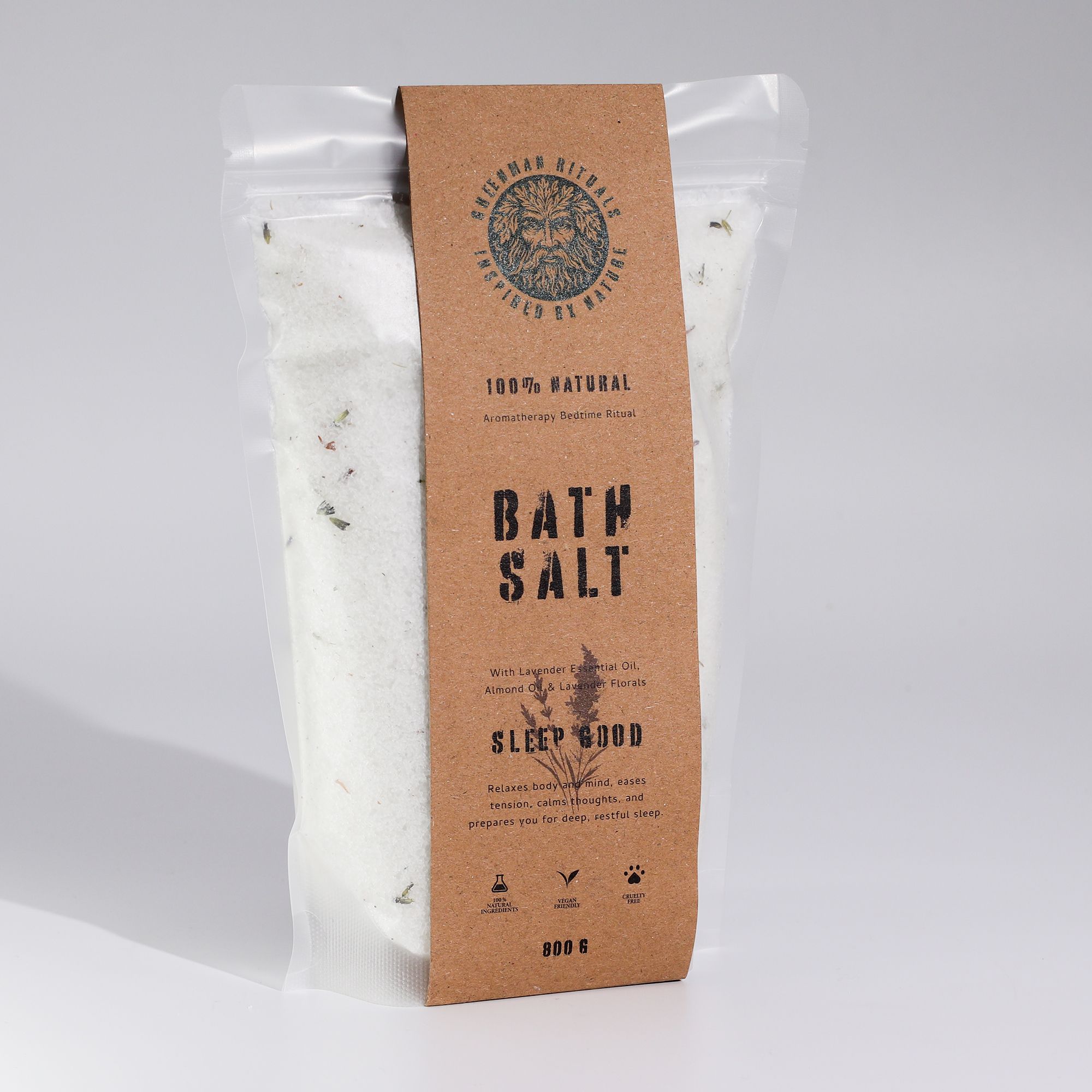 Greenman Rituals Lavender Aromatherapy Epsom Bath Salt – Sleep Good - Image 5