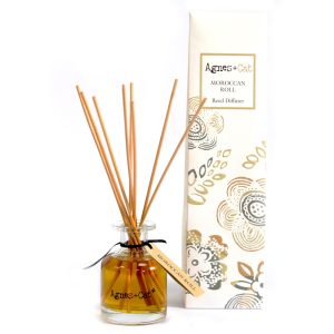 Agnes + Cat Moroccan Roll Reed Diffuser – Natural Home Fragrance 140ml