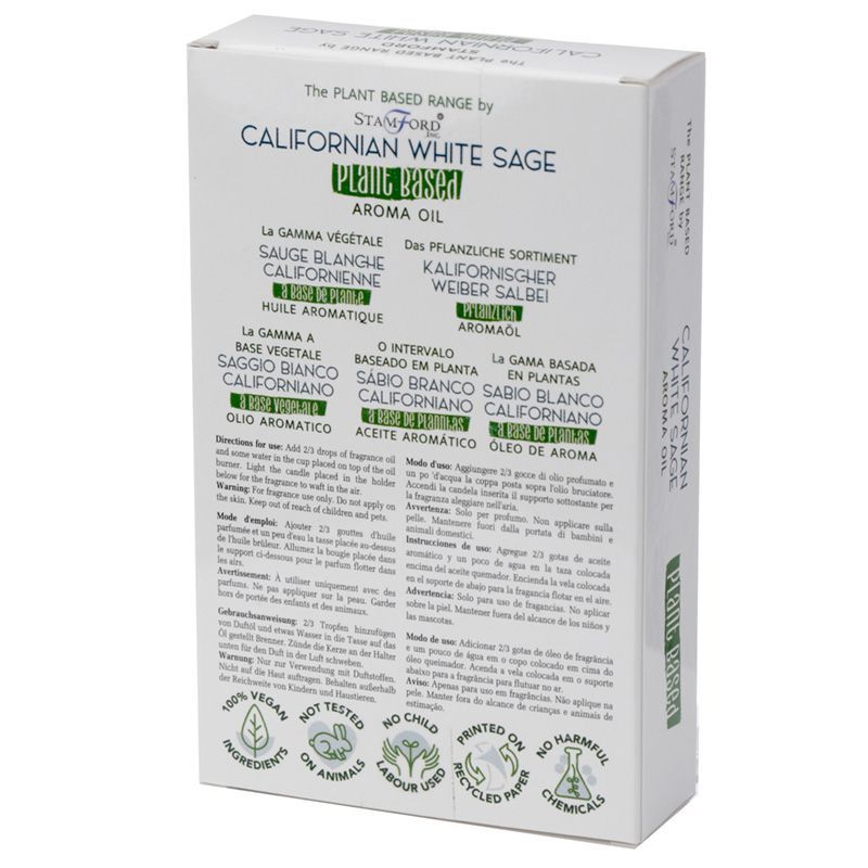 Plant Based Aroma Oil - Californian White Sage - Image 2