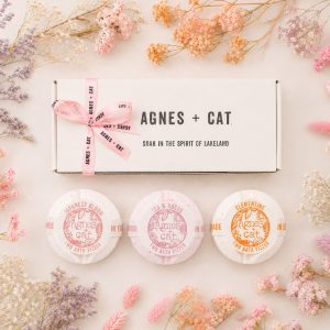 Agnes + Cat Floral & Citrus Bath Fizzer Gift Set | Luxury Bath Bomb Gift Set