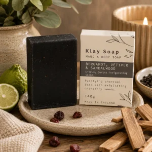 Klay Soap – Bergamot and Sandalwood