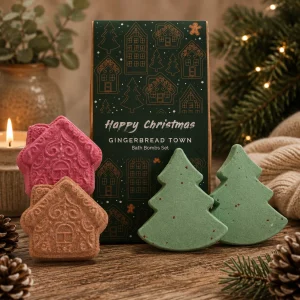 Gingerbread Town – Christmas Bath Bomb Gift Set